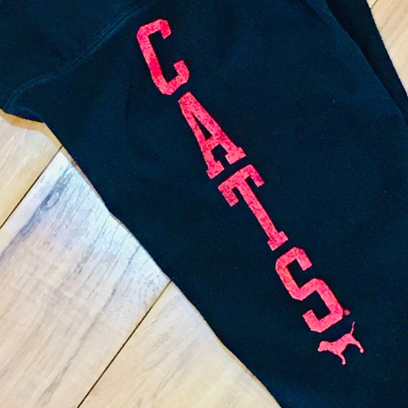 Victoria secret Pink CATS  Arizona wildcats pants leggings tights - Picture 3 of 8